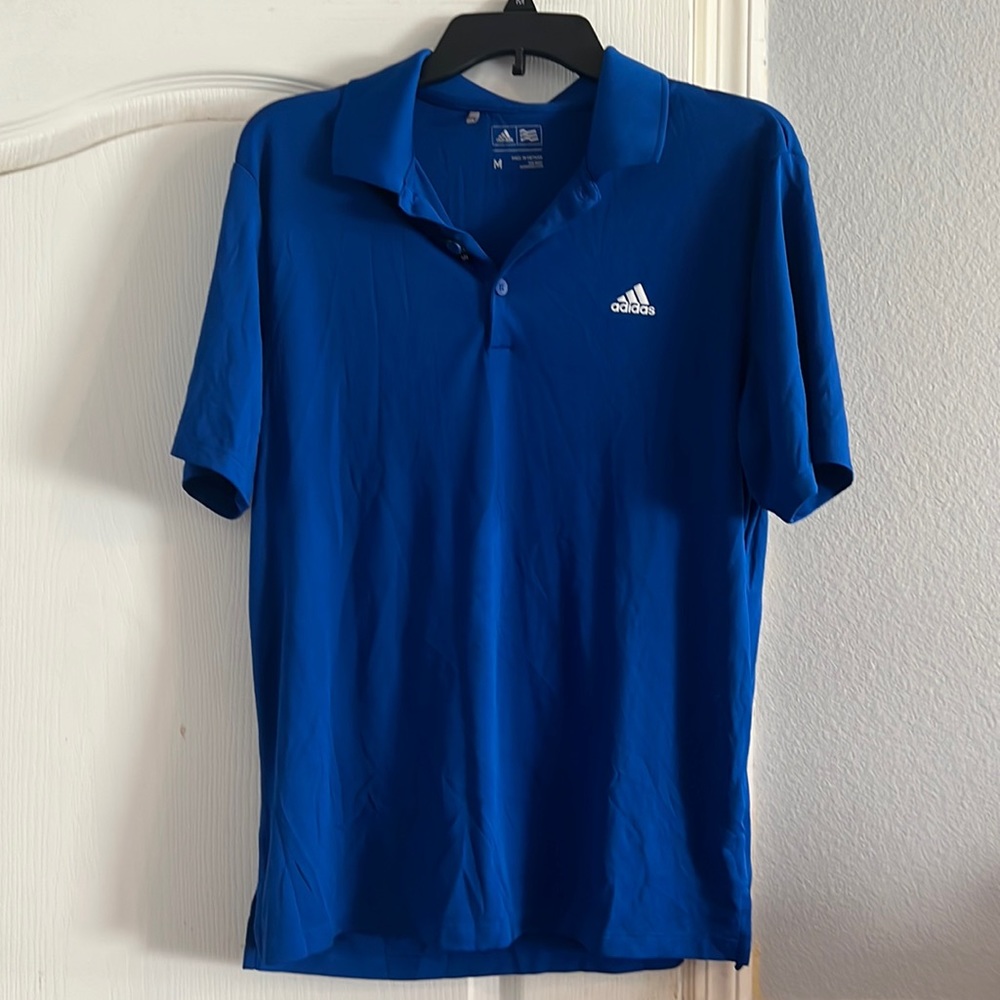 Boys Medium dry fit Adidas shirt